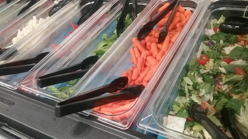 Elementary School Salad Bar 