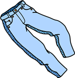 Blue Jeans Clip Art 