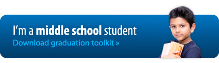 middle school button