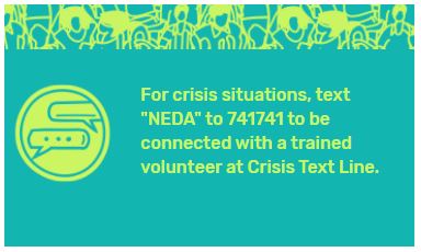 NEDA text crisis lifeline