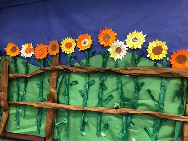 1st Grade Musical Sunflowers